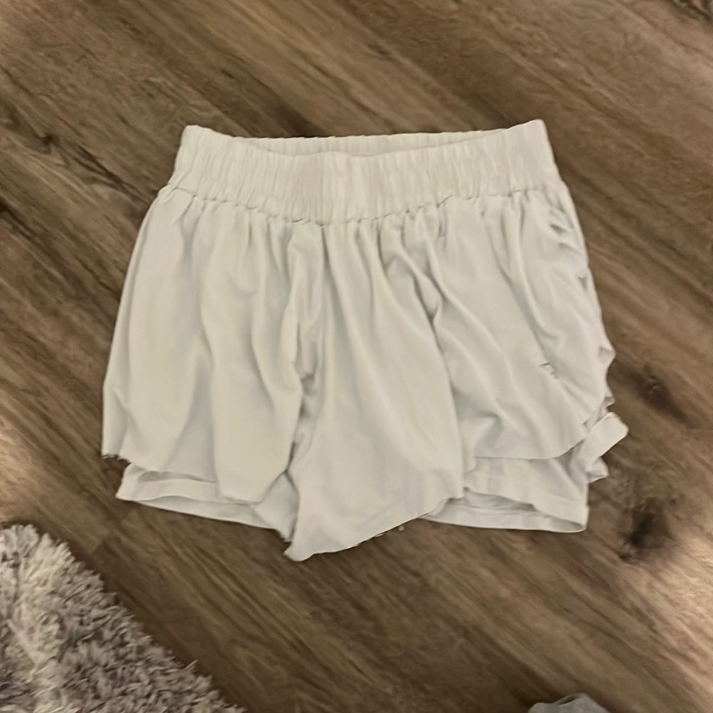 white running shorts